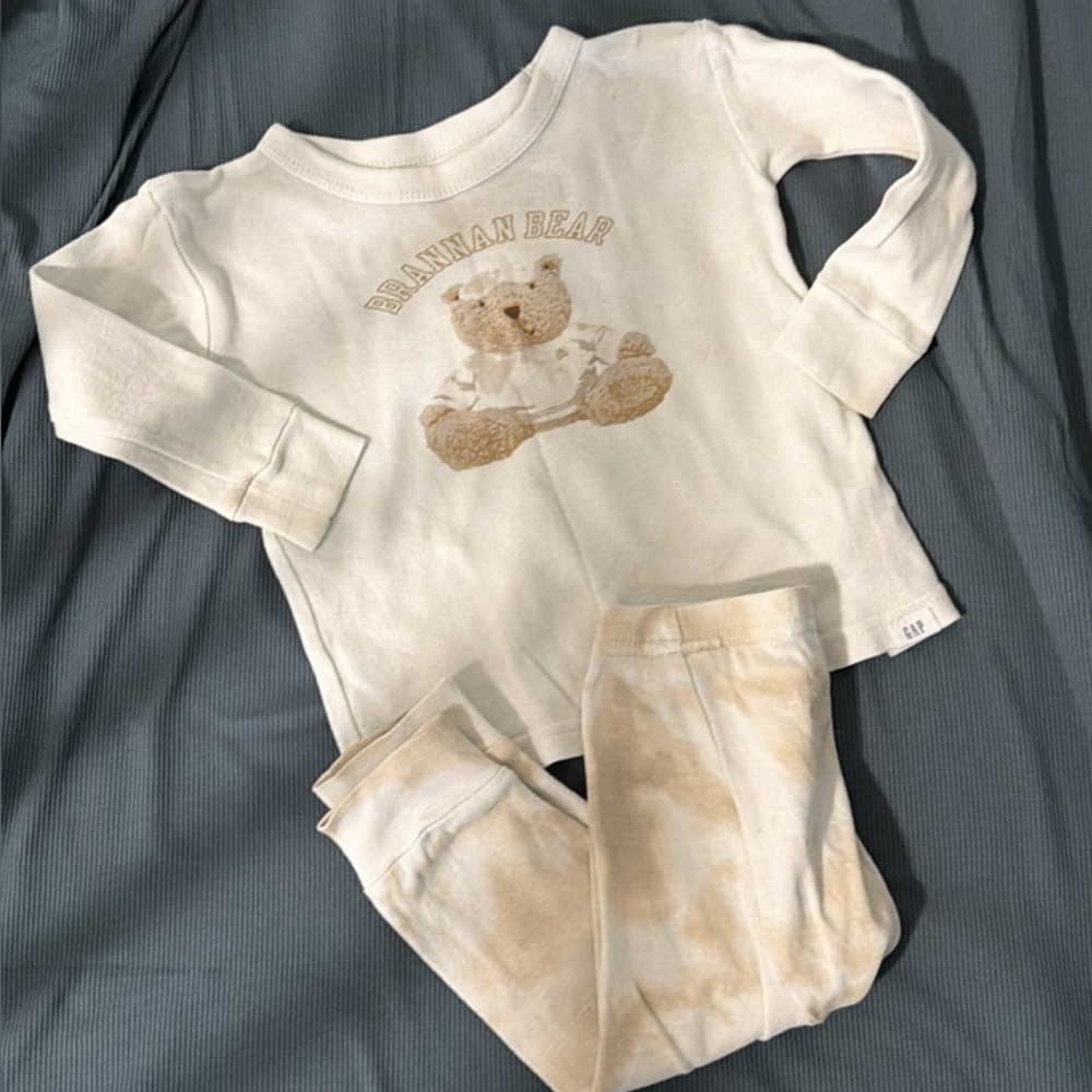 Baby Gap Pajama Set Teddy Bear